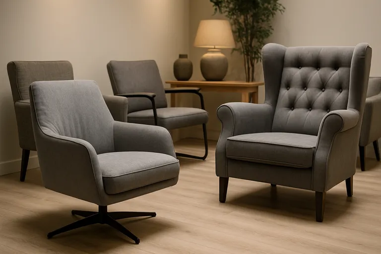 Het brede assortiment fauteuils bij Hoogenboezem
