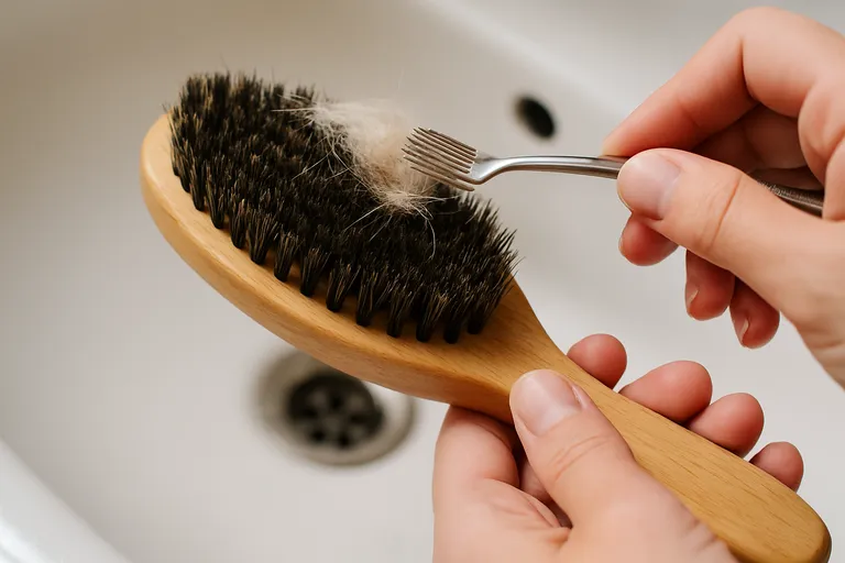 Onderhoud van je zwijnenhaarborstel