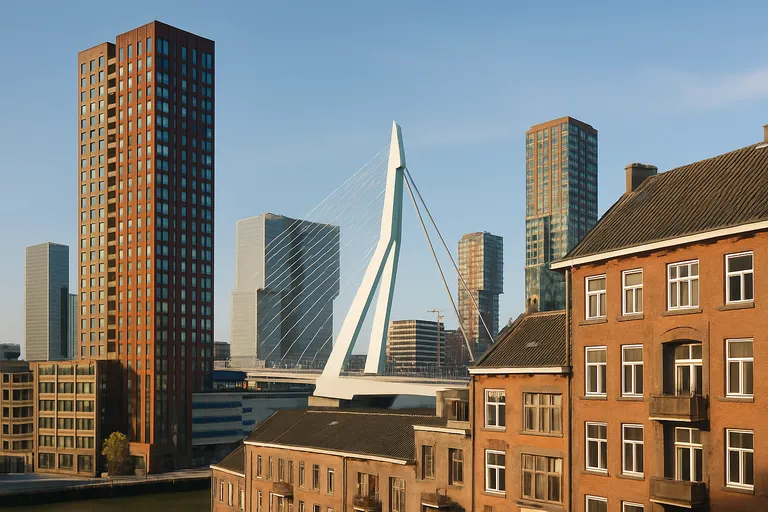 De architectuur van Rotterdam een unieke mix